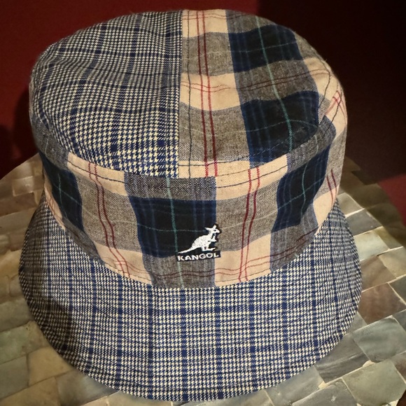 KANGOL Plaid Mashup Bucket - Picture 8 of 11